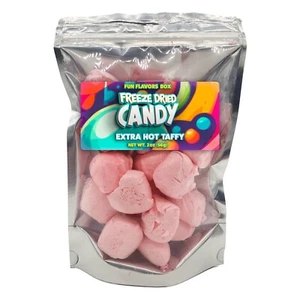 Freeze Dried Candy Extra Hot Spicy Taffy Crunch Treats, 2 oz - Picture 1 of 7