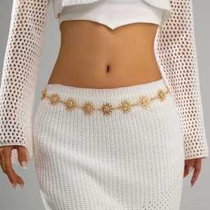 Bauch Kette Damen in Gold. - Bild 1 von 3