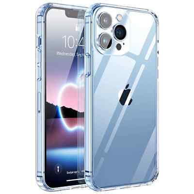 Clear Case Shockproof Bumper Back Cover For IPhone 13 Pro Max 12 11 Lens Cover • 6.99$