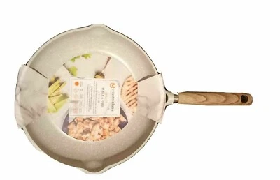 ¡NUEVO! Sartén Masterclass 9,5" beige tostado moteado utensilios de cocina premium Foto 1 de 4
