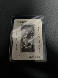 2005 Throwback Threads Polo Grounds STRIKE Grounder Miguel Cabrera /40 - Bild 1 von 3