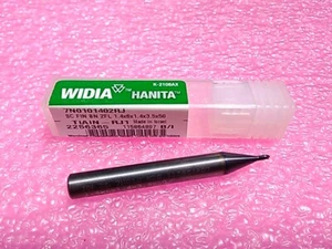 WIDIA HANITA 1.4mm Solid Carbide Finishing 2-Flute TiAlN -RJ1 7N0101402RJ - Picture 1 of 3