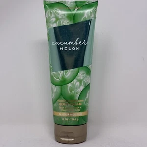 Bath Body Works CUCUMBER MELON Body Cream Lotion Aloe Shea Butter Vegan 8 oz - Picture 1 of 6