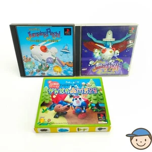 PlayStation Jumping Flash 1 2 PS Set PS1 Japan NTSC-J - Picture 1 of 23