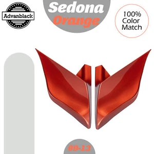 Panel de cubierta lateral extendido naranja Sedona para Harley Touring 2009-2013 - Imagen 1 de 10