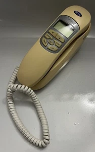 Teléfono de cocina con cable AT&T Trimline con identificador de llamadas beige SIN PROBAR - Imagen 1 de 11