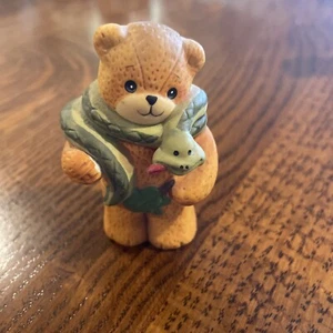 Figurina Lucy And Me Orso Amante del Serpente Lucy Rigg Enesco 1992 RARA - Foto 1 di 5