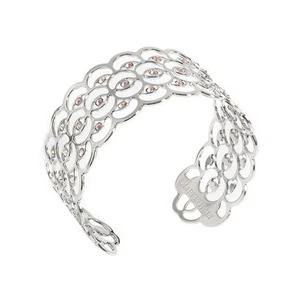 Bracciale Rigido Donna Boccadamo Majestic XBR139 con Cristalli Swarovsky Boreali - Picture 1 of 1