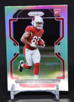 Rondale Moore 2021 Panini Prizm Football Silver Rookie Variation Card No. V-347 - Image 1 of 2