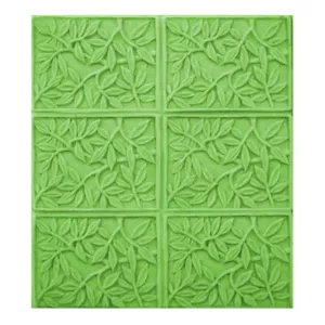 Bamboo Leaves Soap Mold Tray by Milky Way Molds - MW270 - Picture 1 of 1
