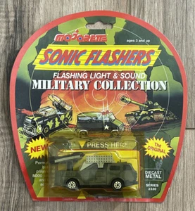 1989 Majorette Sonic Flashers Military Collection Die Cast Metal Anti-Aircraft - Picture 1 of 2