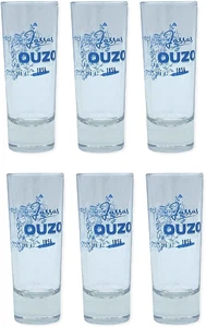Jassas Premium Ouzo Gläser mit 2cl und 4cl Füllstrich - Bild 1 von 1