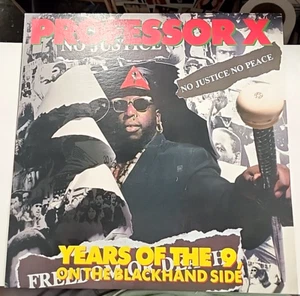 Professor X - YEARS OF THE 9, ON THE BLACKHAND SIDE - 12" Vinyl LP - Promo - Picture 1 of 5