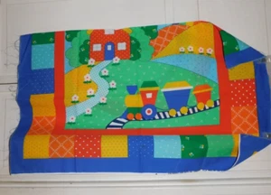 SPRING MILLS INC#4730 QUILT PATTERN 36" X 44" CHILDRENS THEME FABRIC PANEL - Picture 1 of 2