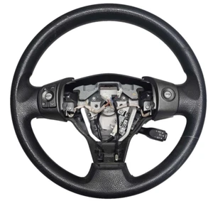 06-12 TOYOTA RAV-4 Steering Wheel BLACK W/O LEATHER W/ RADIO & CRUISE CONTROLS - Picture 1 of 5
