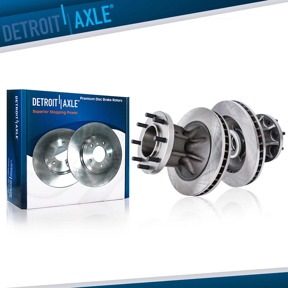 12.52" Front Disc Brake Rotors for 1996-2002 Chevy GMC C3500 Express Savana 3500 - Image 1 of 4