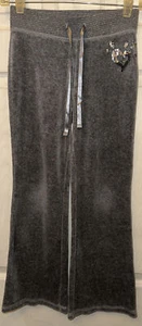 Girls Sz 8 Justice Gray Sweat Athletic Pants - Picture 1 of 6