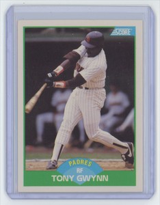 1989 Score. Tony Gwynn San Diego Padres #90