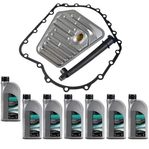 PER AUDI A6 S6 CVT CAMBIO AUTOMATICO PANNELLO FILTRO & GUARNIZIONE KIT OLIO 7L - Foto 1 di 4