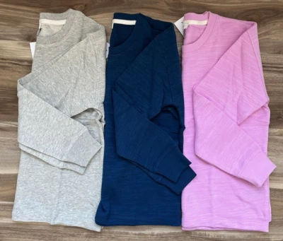 J. Crew Factory Women's Boxy Malibu Terry Sweatshirt - Image 1 of 4