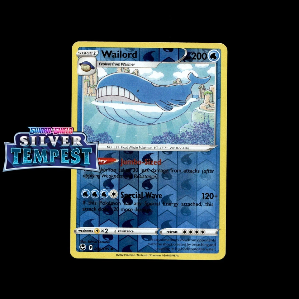 Pokemon Cards! Silver Tempest - Holo/Reverse Holo UltraRare V VMAX Full Art Card - Image 1 of 1