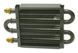 Derale Power Steering Cooler 13309; Series 7000, 8.125 x 5.00 in. 4 Pass, -06AN - Image 1 of 3