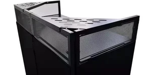 CLASSIC PRO DJBKIT Assembled DJ booth W120 D60 H112.5 Table surface H93 cm 25kg - Picture 1 of 3