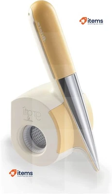 Ariete 457 Wasserfester Elektrischer Reibe, Metall, Kunststoff, Gelb Und Creme - Bild 1 von 3