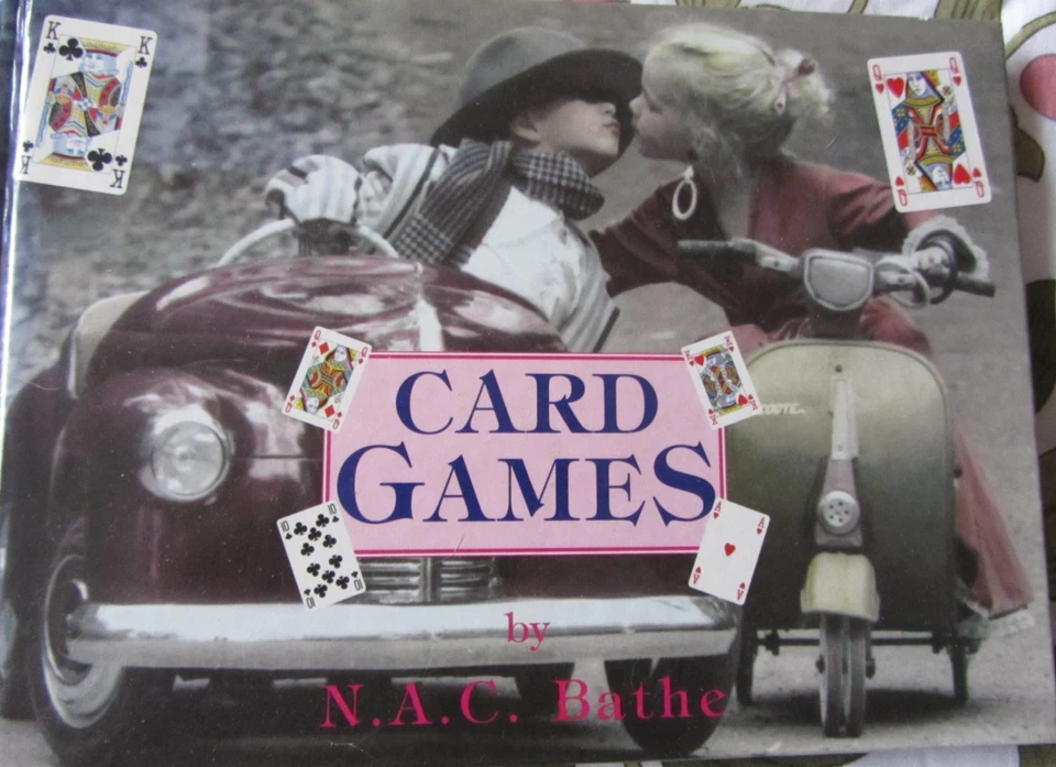 Card Games By N.A.C Bathe, Vintage hardback book from 1998 - Image 1 of 4