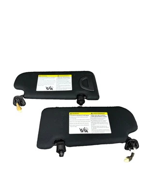 🔶17-22 INFINITI Q60 LADO IZQUIERDO Y DERECHO CONJUNTO VISERA LATERAL NEGRO OEM, 96401-JJ51A Foto 1 de 4