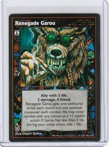 Renegade Garou V:TES VTES Vampire CCG - Foto 1 di 2