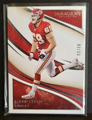 2020 Panini Immaculate #79 Jared Allen  SN 3/60 - Image 1 of 2