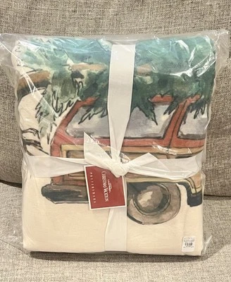 NEW Pottery Barn National Lampoon's Christmas Vacation Throw Blanket, 50" x 60" - Image 1 of 4