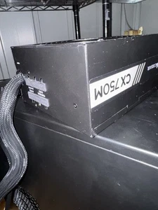 Corsair CX750M 750W 80 Plus Modular Power Supply - Black No Cords - Afbeelding 1 van 5