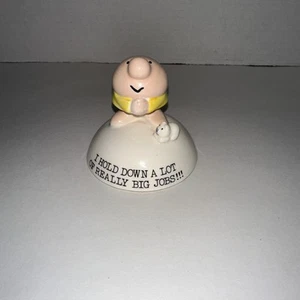 VINTAGE 1980 Ziggy & Fuzz Desk Paperweight Decoration Designers Collection - Picture 1 of 4