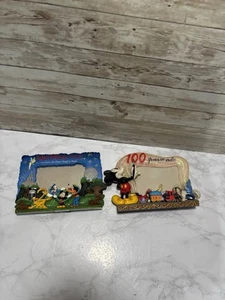 Set Of 2 Walt Disney World 4x6 Picture Frames See Photos  - Picture 1 of 13