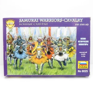 Zvezda Samurai Guerrieri Cavalleria Soldato Figure XVI-XVII AD 1/72 #8025 - Foto 1 di 3