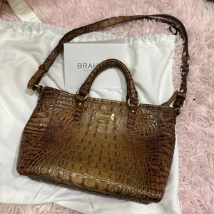 Brahmin 2 Wege Handtasche mit Staubbeutel und Papieren - Bild 1 von 11