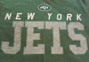 NY Jets T-Shirt S Small grün neu mit Etikett NEU NFL Apparel Football New York INV434  - Bild 1 von 7