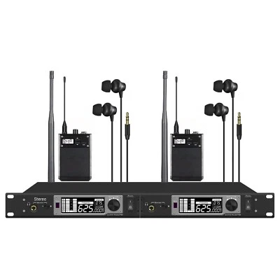 Kabelloses In-Ear Monitoring System für Sennheiser Dual Channel Stereo IEM System - Bild 1 von 2
