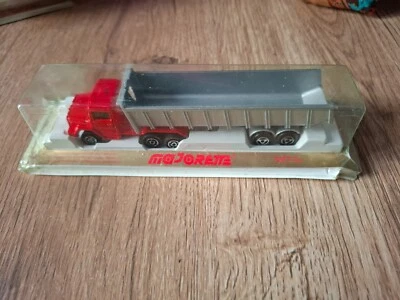 MINIATURE MAJORETTE 1/100  N°377 "CAMION SEMI BENNE" 198? BLISTER - Image 1 of 4