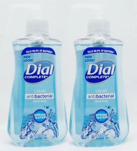 2 Dial Complete Spring Water flüssige Handseife Waschpumpe 7,5 Unzen pro Stück tötet 99 % - Bild 1 von 1