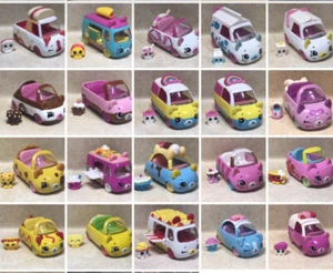 Shopkins Cutie Cars Season Series 1 or Season 2 with Mini Shopkin - You Choose - Picture 1 of 60