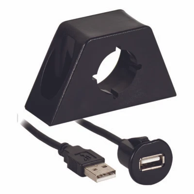 Axxess AXUSBE-6 Male USB to Female USB Jack with Mount - Image 1 of 4