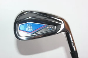 NEW LYNX BLACK CAT 4 IRON GOLF CLUB CHOOSE STIFF REGULAR STEEL 2 DEGREE UPRIGHT - Picture 1 of 7