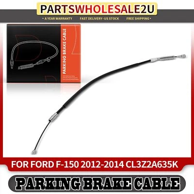 New Rear Left Side Parking Brake Cable for Ford F-150 2012 2013-2014 CL3Z2A635K - Image 1 of 4