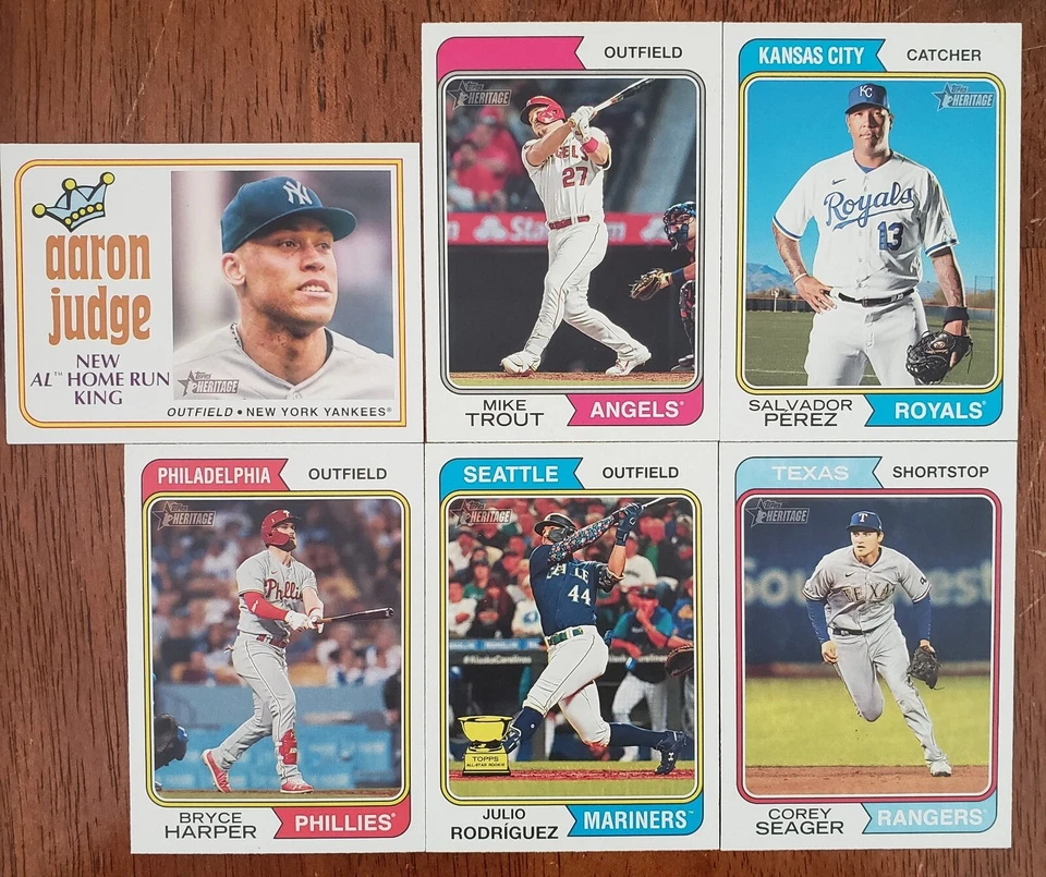 2023 Topps Heritage Baseball 1-200 - You Pick - Image 1 of 1