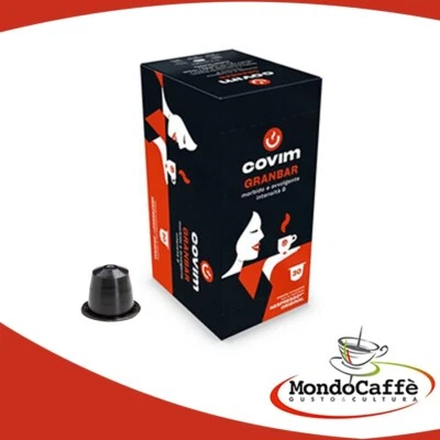 120 Capsule Caffè COVIM GRANBAR compatibili NESPRESSO - Immagine 1 di 2