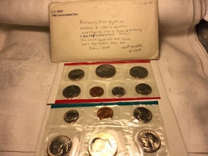 1980 P& D + one S -  & 2 D Quarters United State proof set-Mint Error. - Picture 1 of 10