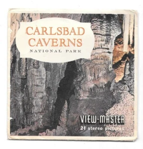 CARLSBAD CAVERNS New Mexico, View-Master pkt A376, S5, Anfang der 1960er Jahre - Bild 1 von 4